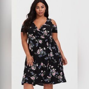 Torrid Cold Shoulder Dress